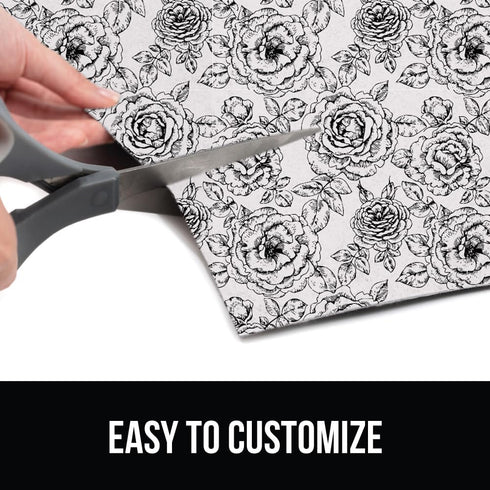 GORILLA GRIP LeakGuard Non-Adhesive Under Sink Mat for Kitchen Cabinet, 24x40, Waterproof Quick Dry Shelf Liner, Durable Absorbent Felt Mats for B...
