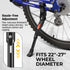 Flexzion Bike Kickstand Bicycle Road Mountain Cycling Rear Mount Side Stand Aluminum Adjustable Alloy Replacement Kickstand for Mountain Bike Fits...