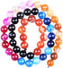 Massive Beads 140PCS 6MM Natural Crystal Beads Stripe Agate Gemstone Round Loose Energy Healing Beads with Free Crystal Stretch Cord for Jewelry M...