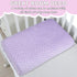 2 Pcs Changing Pad Cover 16 x 32 Inch Ultra Soft Dots Plush Changing Table Covers for Baby Girls and Boys Changing Pad Liners (Pink & Purple)...