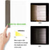 Full Page Magnifier, Ultra Bright 12 LEDs Handheld Magnifying Glass with Cool/Warm White Light, Adjustable Brightness Illunimated Magnifier for Ey...
