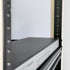 RIVECO 2U Vertical Rack Rails Kit Heavy Duty Server Rack Mount Rails 2 PCS Black...