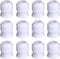 Shappy 12 Pieces Coupler Piping Bag Plastic Standard Couplers Cake Decorating Pipe Tip for Frosting Icing Nozzles (1.2 x 1 Inch)...