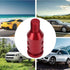 Universal Gear Shift Knob Adapter, Automotive Manual Transmission Non Threaded Shifter Kit Car Aluminum Alloy Racing Replacement Boot Retainer Sti...
