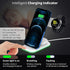 Wireless Charger for Samsung,3 in 1 Charging Station Stand Qi Fast Wireless Charger for S21/S20/S10/Note 20/10/9/8,Galaxy Watch 3/Active 2/Gear S3...
