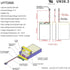 EEMB Lithium Polymer Battery 3.7V 630mAh 772435 Lipo Rechargeable Battery Pack with Wire JST Connector for Speaker and Wireless Device- Confirm De...