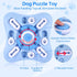 Interactive Dog Puzzle Toys for Large Medium Small Smart Dogs, Squeaky Enrichment Mentally Stimulation Toys for Training, Dog Treat Chew Toy for P...