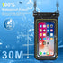 Floating Waterproof Phone Pouch Detachable Lanyard IPX8 Universal Waterproof Phone Case Underwater Dry Bag Compatible with 15 14 Pro Max 13 Pro 12...