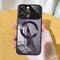 KANGHAR Clear for iPhone 14 Pro Max Case Magnetic for Women Men with Lens Protector Anti-Scratch Luxury Plating Compatible with MagSafe Slim Cover...