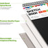 Soucolor 9" x 12" Sketch Book, 1-Pack 100 Sheets Spiral Bound Art Sketchbook, Acid Free (68lb/100gsm) Artist Drawing Book Paper Painting Sketching...