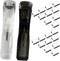 2 Pcs Metal Clip Pusher Stapler Clippers Modern Stapler Push Clamp Office Paper Clip Book Binding Machine Office Supplies Home Desk Accessories...