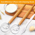 2-Pack Danish Dough Whisk, 13-Inch Bread Whisk, Dutch Whisk with Stainless Steel Ring, Dutch Bread Whisk for Sourdough, Pizza, Pastry, and Cookies...