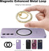 Allengel Compatible with MagSafe iPhone Ring Grip Holder, Magnetic Phone Ring Holder with Finger Ring Kickstand for iPhone 15, 14 Pro Max, 14 Pro,...
