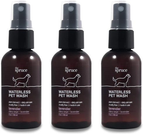 The Spruce Waterless Pet Wash, No Rinse Moisturizing Shampoo for Pets - Daily Pet Care - Cleaning, Cleansing, and Conditioning for Dogs, Puppies, ...