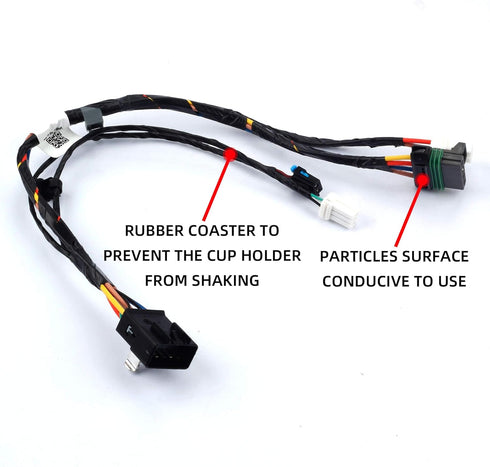 Dasbecan A/C Heater Blower Motor Wiring Harness Compatible with Chevrolet Colorado GMC Canyon 2004-2012 Replaces# 89019303 89019124 97287182...