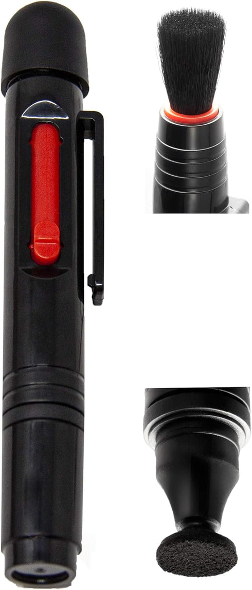 UES DSLR Camera Sensor and Lens Cleaning Travel Kit: APS-C Sensor Cleaning Swab, Cleaner, Air Blower, Microfiber Cloth, Lens Cleaning Pen, Lens Pa...