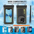 IP68 Waterproof Phone Pouch Up to 6.8", Floating Waterproof Phone Case for iPhone 15 14 13 Pro Max, Galaxy S24 S23 S22 Ultra, Cellphone Dry Bag Cr...