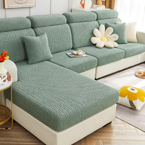 Magic Sofa Covers Soothing Home Sofa Cushion Covers Sofa Hero Covers for Couch Magic Couch Covers Stretch Slipcovers for Couches and Sofas (Wheat-...