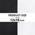 6PCS Aida Cloth 14 Count 3 Pieces Black Cross Stitch Fabric and 3 Pieces White Cross Stitch Fabric Cotton Embroidery Fabric for Needlework 14 Coun...