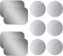 OWLKELA Mount Metal Plate for Phone Magnet Car Mount Holder Cradle with Adhesive, Universal Replacement Sticker Compatible with Magnetic Mounts - ...