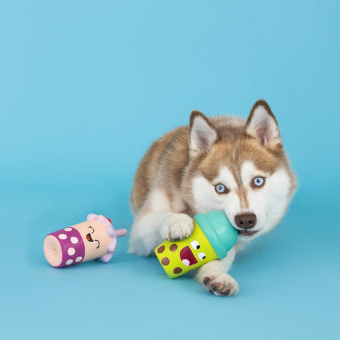 Fringe Studio Dog Toy Set, Best-Teas, 2Pc Mini, Latex, Pet Shop Collection (368012)...