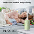 Portable Mini Humidifier, 350ml Quiet Small Cool Mist Humidifiers USB Personal Desktop Humidifier for Bedroom Office Plants Car Baby Nursery with ...