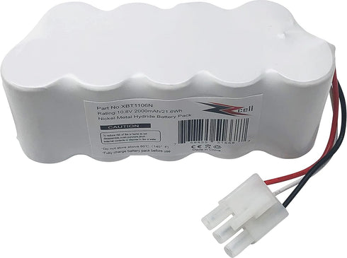 Battery Replacement for Shark XBT1106N Freestyle Navigator SV1110, SV1110N, SV116N, SV1106N, SV11O6N Original Part Number XBT1106N (Please Check)...