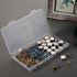 32 Pieces Mirror Screws Decorative Cap Stainless Steel Screw Cover Screw Covers Decorative Caps Mirror Fasteners Decorative Mirror, Sign Advertisi...