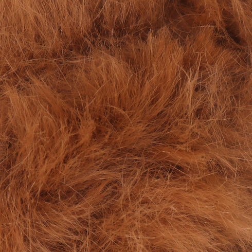 Estako Fur 100% Polyester Soft Super Chunky Fluffy Faux Fur Knitting and Crocheting Yarn 3.52 oz (100gr) 71 yds (65 m) (47115 - Coffee)......