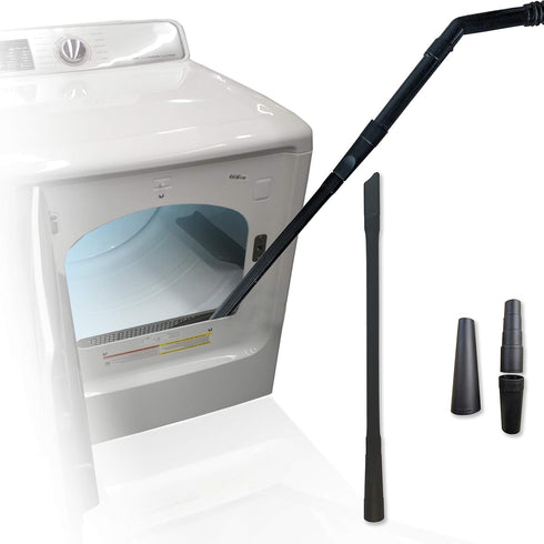 Dryer Lint Cleaner for Dryer Vent - Lint Eraser Dryer Vent Vacuum Cleaner Attachment and Lint Trap Cleaning Tool. Dryer Vent Cleaner Kit Vacuum At...