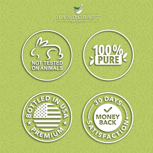 Handcraft Blends Lemongrass Essential Oil – Huge 4 Fl Oz – 100% Pure and Natural – Premium Grade Essential Oil for Diffuser and Aromatherapy, Skin...