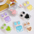 Cute Waves DIY Cable Protector for iPhone Charger,Kawaii 3D Love Heart Design,Data Cable USB Charger Data Line Phone Wire Saver Protector for iPho...