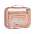 CUBETASTIC Clear Cosmetic Bags, Hanging Toiletry Bag for Travelling, Transparent Makeup Organizer Case, Water-resistant Portable Skncare Storage P...