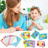 Hicdaw Kids Greeting Card Making Kit, 9Pcs Card Making Kits for Kids Thank You Card Kit DIY Handmade Card Making Supplies Art Crafts Crafty Set Te...