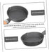 Zerodeko Mini Omelet Pan Metal Detectors for Adults Round Griddle Hard Ground Tent Pegs Kitchen Cooking Pan Rolled Omelet Pan Nonstick Cookware Sq...