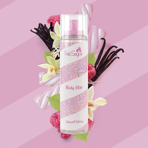 Pink Sugar Body Mist for Women, Perfume and Body Spray, 8 Fl. Oz....