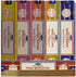 Satya Incense Sticks Variety Pack #6 and Incense Stick Holder Bundle with 6 Spiritual Fragrances...
