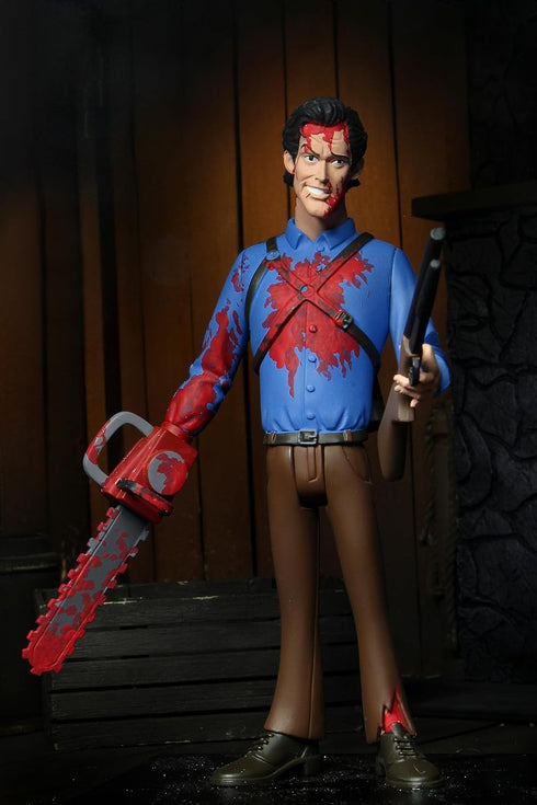 NECA Toony Terrors - Evil Dead 2-6? Scale Action Figure ? Ash...