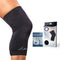 Doctor Developed Knee Compression Sleeve & Handbook,relief for Tendonitis, Injury recovery, Knee support, Running, Weightlifting (Large)...