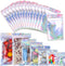 100 Pack Resealable Mylar Bags Smell Proof Pouch Aluminum Foil Packaging Plastic Ziplock Bag,Small Mylar Storage Bags For Candy,Jewelry,Screw,Holo...