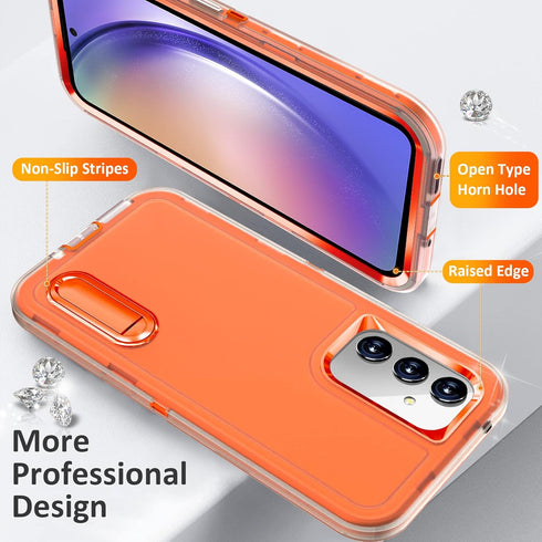 BaHaHoues for Samsung Galaxy A54 5G Case, Samsung A54 Phone Case with Built in Kickstand,Shockproof/Dustproof/Drop Proof Military Grade Protective...