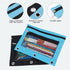 Pencil Pouches, Zipper Binder Pencil Pouch Pen Case With 3 Holes, 3 Ring Zippered Pocket Pencil Pouch for School Office...