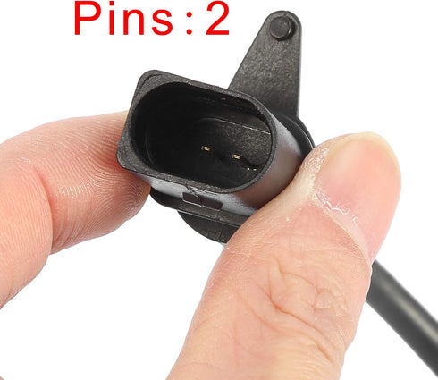 X AUTOHAUX 2pcs Car Front Brake Pad Wear Sensor for Porsche Macan 2017-2018 95B907253A...