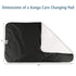 Kanga Care Reusable Absorbent & Waterproof Changing Pad 24" x 15" - Peacock...