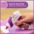 Crafter's Companion CC-Tool HGG Quick Heating Mini Hot Glue Gun Plug in with Built-in Safety Stand, Easy to Use & Non-Drip Nozzle-Perfect for Home...
