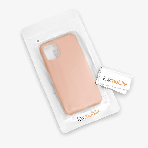 kwmobile Case Compatible with Apple iPhone 11 Pro Case - TPU Silicone Phone Cover with Soft Finish - Baby Peach...