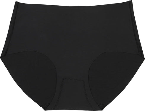 RUFINA #880 - Pack of 4 - Womens Seamless Laser Cut Full Brief Panties Soft and Comfort Underwear...