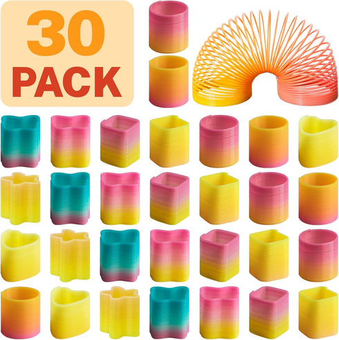 30 Pcs Mini Spring Party Favors for Kids 4-8 Birthday,Stress Relief Bulk Fidget Toys,Goody Bag Stuffers Classroom Prizes, Spring Bulk Toys for Kid...