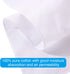 Men's Handkerchiefs 18 Pack 100% White Cotton Solid White Hankie...