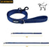 OneTigris Handled No-Pull Dog Walking Leash Long Traffic Leads for Medium to Large Dogs (Blue, 6FT)...